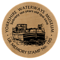 Turistická známka č. 185 - Yorkshire Waterways Museum