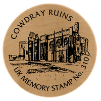 Turistická známka č. 310 - Cowdray Ruins