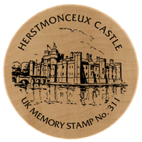 Turistická známka č. 311 - Herstmonceux Castle
