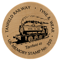 Turistická známka č. 359 - Tanfield Railway