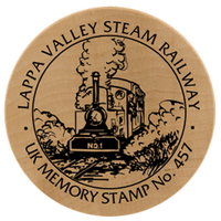 Turistická známka č. 457 - Lappa Valley Steam Railway