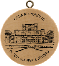 Turistická známka č. 10 - Casa Poporului