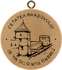 Turistická známka č. 91 - Cetatea Braşovului