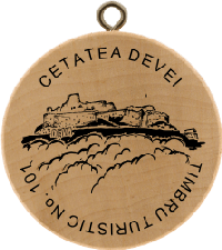 Turistická známka č. 101 - Cetatea Devei