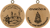 Turistická známka č. 57 - Kloster Einsiedeln