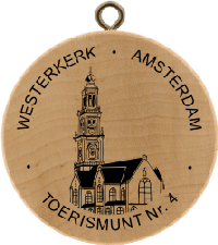 Turistická známka č. 4 - Westerkerk