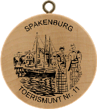 Turistická známka č. 11 - Spakenburg