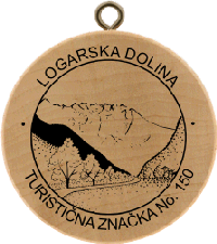 Turistická známka č. 150 - LOGARSKA DOLINA