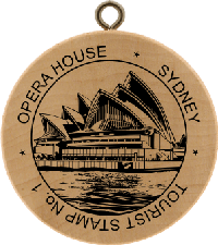 Turistická známka č. 1 - Opera House - Sydney
