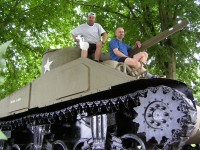 Osvobození Wiltzu českými tankisty