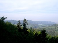 Výhled z Bučiny na západ