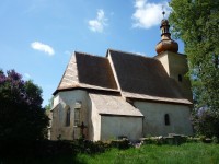 Loukov - gotický kostel sv. Markéty (HB)