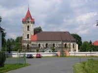 Kostel v obci Roudno