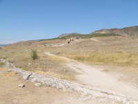 Zaniklé antické město Hierapolis - divadlo