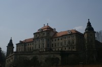 pohled na Chotěšovský klášter