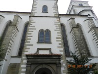 kostel v Sobotce zvenku