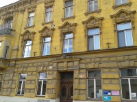 Šumperk - rohová budova na Slovanské ulici č.1 (u zast.Mototechna, naproti Smet.sadů)akt.20.4.16