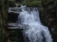 Rešovské vodopády u obce Rešov