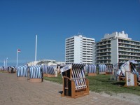 Hotely a plážové koše v Norderney