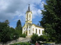 Krásně opravený kostel ve Vsetíně