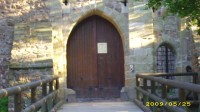 Vstupní brána hradu Litice