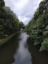 Guildford river Wey walk