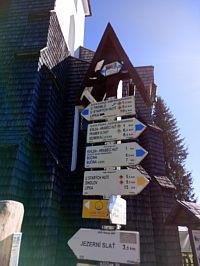 Kvilda - Jezerní slať - Horská Kvilda - Hamerský potok - Antýgl - Čeňkova pila