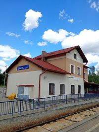 Týnec nad Sázavou - zřícenina hradu Zbořený Kostelec