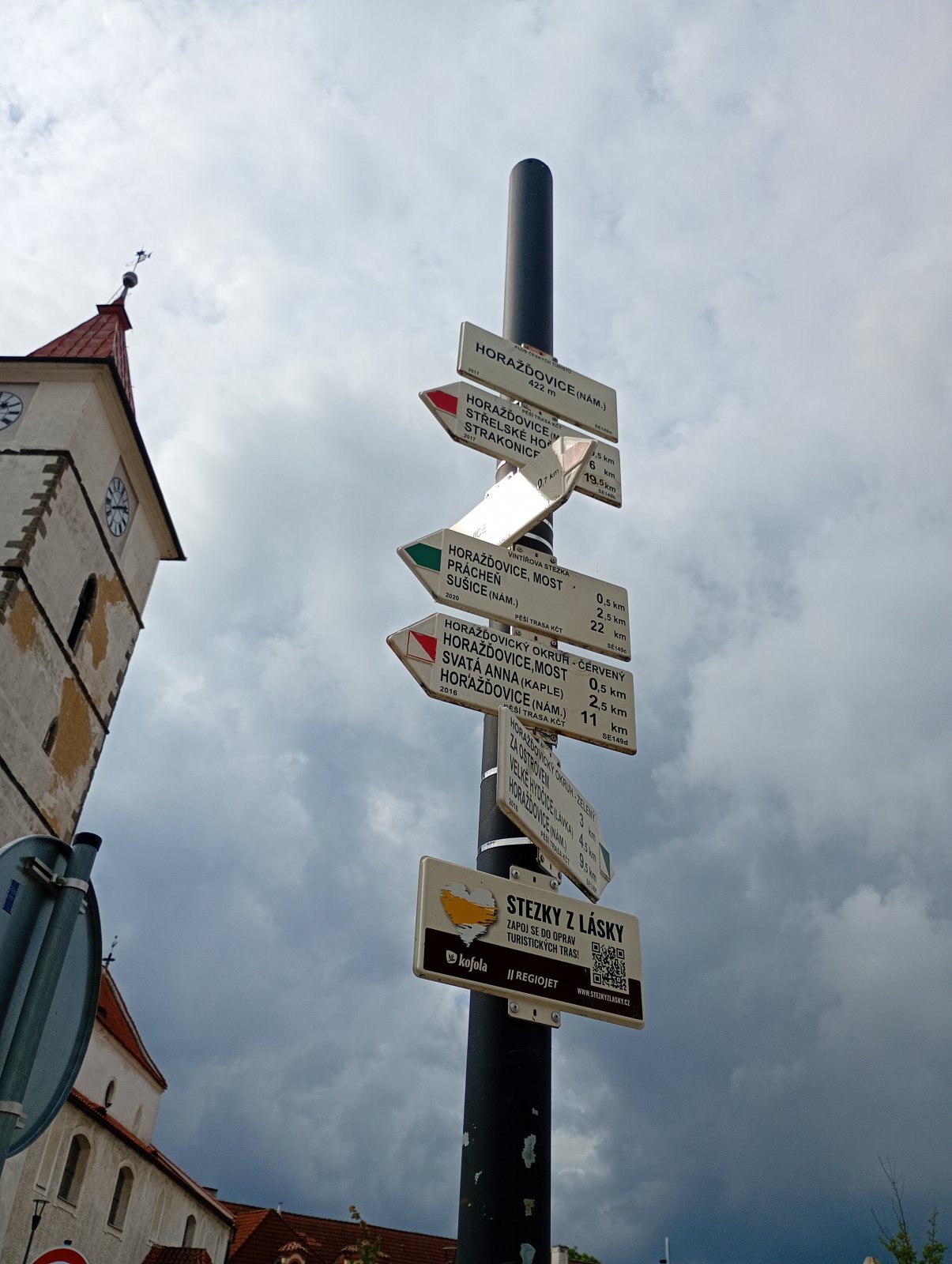 Horažďovice - Zřícenina hradu Prácheň