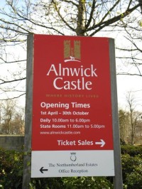 Alnwick castle - po stopách Harryho Pottera