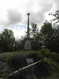 památník největšího masakru v Highlands