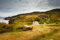 Lickisto Blackhouse Camping / Hebridy