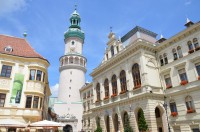 Sopron - vstup do Maďarska