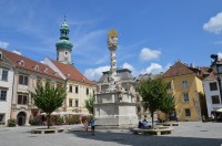 Sopron - sloup nejsvětější trojice