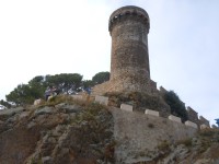 Tossa de Mar - hradní věž