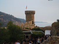 Tossa de Mar - hradní věž
