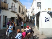 Tossa de Mar - v městské uličce 