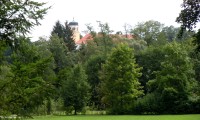 Vlašim - zámek z parku
