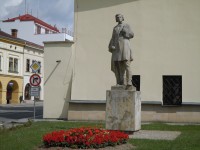 Dobruška - socha F.L.Věka