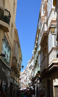 Cádiz - jedna z uliček
