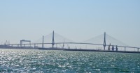 Cádiz, lanový most