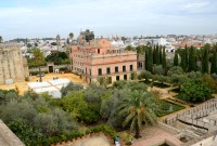 zahrada lcazaru s palácem Villavicento