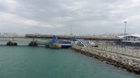 Tanger - přístup do přístaviště