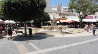 Heraklion - náměstí Venizelou s Morosiniho fontánou