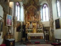 oltář v kostele