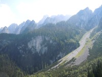 svahy nad Gosausee