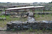 Policoro - archeologický park, ochrana základů