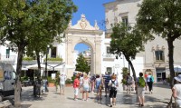 městečko Martina Franca v Apulii