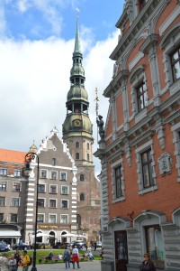 Riga - gotický kostel sv. Petra