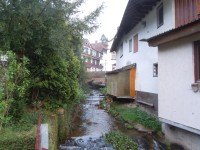 potok Harmersbach v obci